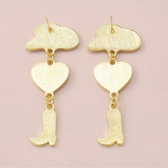 NWT 🤠💖 The Pink Cowgirl Signature earrings - Picture 9 of 17